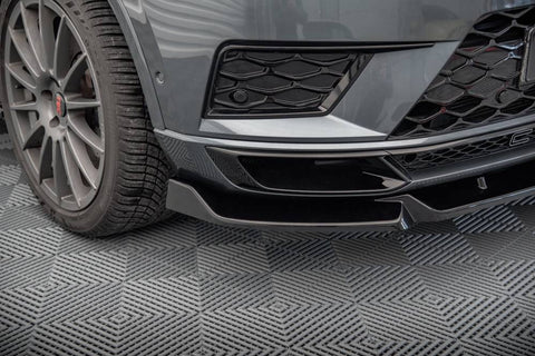 Maxton Design Gloss Black Front Diffuser Splitter – Seat Leon Mk1 Cupra, ABS