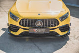Maxton Design - Front Splitter V.1 Mercedes Benz A45 S AMG Aero Pack W177 Front Spoiler Maxton Design royalty-bespoke.myshopify.com