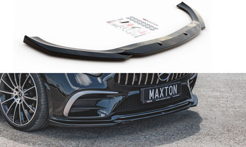 Maxton Design - Front Splitter V.1 Mercedes Benz CLS-Class AMG-Line / CLS53 AMG C257