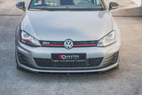 Maxton Design - Front Splitter V.1 Volkswagen Golf GTI MK7 Front Spoiler Maxton Design royalty-bespoke.myshopify.com