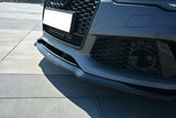 Maxton Design - Front Splitter V.2 Audi RS7 C7 FL Front Spoiler Maxton Design royalty-bespoke.myshopify.com
