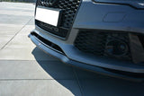 Maxton Design - Front Splitter V.2 Audi RS7 C7 FL