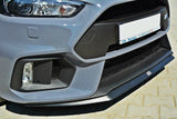 Maxton Design - Front Splitter V.2 Ford Focus RS MK3