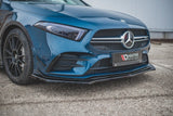 Maxton Design - Front Splitter V.2 Mercedes Benz A35 AMG Aero W177 Front Spoiler Maxton Design royalty-bespoke.myshopify.com