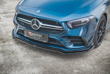 Maxton Design - Front Splitter V.2 Mercedes Benz A35 AMG Aero W177 Front Spoiler Maxton Design royalty-bespoke.myshopify.com