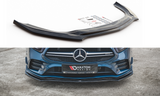 Maxton Design - Front Splitter V.2 Mercedes Benz A35 AMG Aero W177 Front Spoiler Maxton Design royalty-bespoke.myshopify.com