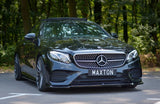 Maxton Design - Front Splitter V.2 Mercedes Benz E53 AMG / E-Class W213 AMG-Line Coupe C238 / Cabriolet A238