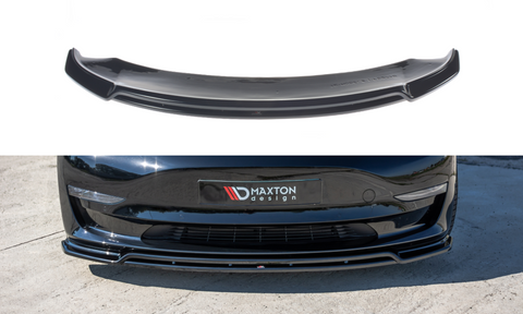 Maxton Design - Front Splitter V.2 Tesla Model 3