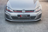 Maxton Design - Front Splitter V.2 Volkswagen Golf GTI MK7 Front Spoiler Maxton Design royalty-bespoke.myshopify.com