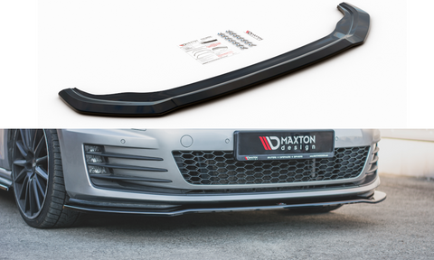 Maxton Design - Front Splitter V.2 Volkswagen Golf GTI MK7