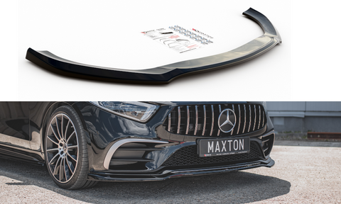 Maxton Design - Front Splitter V.3 Mercedes Benz CLS-Class AMG-Line / CLS53 AMG C257
