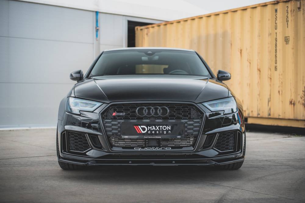 Maxton Design - Front Splitter V.4 Audi RS3 8V FL Sportback 