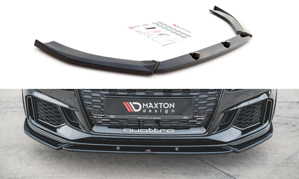 Maxton Design - Front Splitter V.4 Audi RS3 8V FL Sportback Maxton Design - Front Splitter V.4 Audi RS3 8V FL Sportback