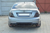 Maxton Design - Rear Diffuser + Rear Side Splitters Mercedes Benz C-Class Sedan/Estate AMG-Line W204/S204 Rear Diffuser Maxton Design royalty-bespoke.myshopify.com
