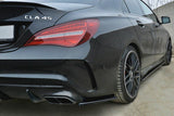 Maxton Design - Rear Side Splitters Mercedes Benz CLA 45 AMG C117 (Facelift) Rear Side Splitters Maxton Design royalty-bespoke.myshopify.com