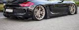 Maxton Design - Rear Side Splitters Porsche Cayman 981C Rear Side Splitters Maxton Design royalty-bespoke.myshopify.com