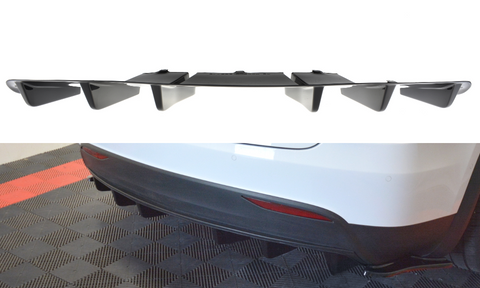 Maxton Design - Rear Valance Tesla Model X