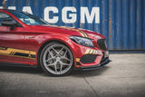Maxton Design - Racing Durability Front Splitter + Flaps Mercedes Benz C43 AMG C205 Coupe Front Spoiler Maxton Design royalty-bespoke.myshopify.com