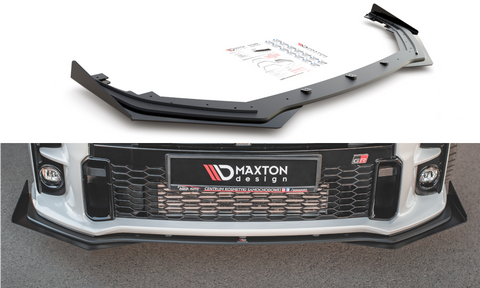 Maxton Design - Racing Durability Front Splitter + Flaps Toyota GR Yaris MK4 Front Spoiler Maxton Design royalty-bespoke.myshopify.com