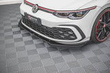 Maxton Design - Racing Durability Front Splitter + Flaps Volkswagen Golf GTI / GTD / R-Line MK8 Front Spoiler Maxton Design royalty-bespoke.myshopify.com