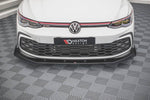 Maxton Design - Racing Durability Front Splitter + Flaps Volkswagen Golf GTI / R-Line MK8
