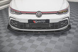 Maxton Design - Racing Durability Front Splitter + Flaps Volkswagen Golf GTI / GTD / R-Line MK8 Front Spoiler Maxton Design royalty-bespoke.myshopify.com