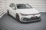 Maxton Design - Racing Durability Front Splitter + Flaps Volkswagen Golf GTI / GTD / R-Line MK8 Front Spoiler Maxton Design royalty-bespoke.myshopify.com