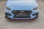Maxton Design - Racing Durability Front Splitter Hyundai I30N MK3 Hatchback / Fastback