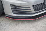 Maxton Design - Racing Durability Front Splitter Volkswagen Golf GTI MK7 Front Spoiler Maxton Design royalty-bespoke.myshopify.com