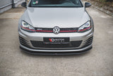 Maxton Design - Racing Durability Front Splitter Volkswagen Golf GTI MK7 Front Spoiler Maxton Design royalty-bespoke.myshopify.com