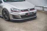 Maxton Design - Racing Durability Front Splitter Volkswagen Golf GTI MK7 Front Spoiler Maxton Design royalty-bespoke.myshopify.com