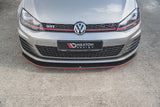Maxton Design - Racing Durability Front Splitter Volkswagen Golf GTI MK7 Front Spoiler Maxton Design royalty-bespoke.myshopify.com
