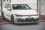 Maxton Design - Racing Durability Front Splitter Volkswagen Golf GTI / GTE / R-Line MK8 Front Spoiler Maxton Design royalty-bespoke.myshopify.com