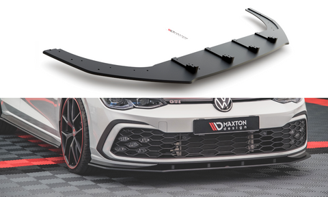 Maxton Design - Racing Durability Front Splitter Volkswagen Golf GTI / GTE / R-Line MK8 Front Spoiler Maxton Design royalty-bespoke.myshopify.com