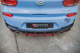 Maxton Design - Racing Durability Rear Diffuser V.2 Hyundai I30N MK3 Hatchback