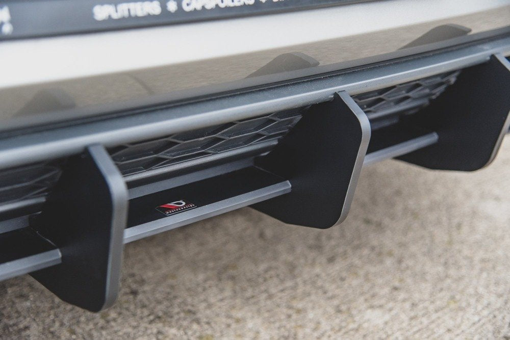 Maxton Design - Racing Durability Rear Diffuser V.2 Volkswagen Golf GTI ...
