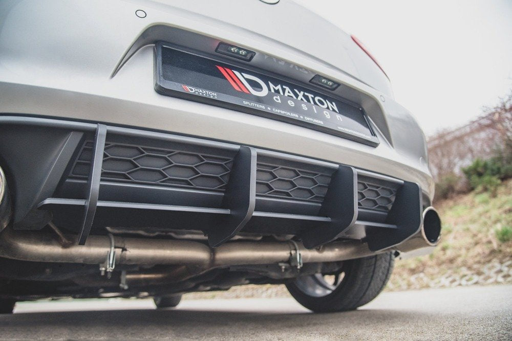 Maxton Design - Racing Durability Rear Diffuser V.2 Volkswagen Golf GTI ...