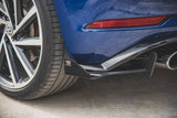 Maxton Design - Racing Durability Rear Side Splitters + Flaps Volkswagen Golf R MK7.5