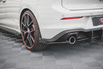 Maxton Design - Racing Durability Rear Side Splitters + Flaps Volkswagen Golf GTI MK8