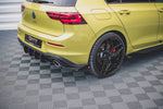 Maxton Design - Racing Durability Rear Side Splitters + Flaps Volkswagen Golf GTI Clubsport MK8