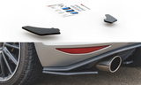 Maxton Design - Racing Durability Rear Side Splitters V.2 Volkswagen Golf GTI MK7