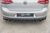 Maxton Design - Racing Durability Rear Side Splitters V.2 Volkswagen Golf GTI MK7