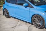 Maxton Design - Racing Durability Side Skirts Diffusers + Flaps Ford Focus RS MK3