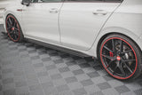 Maxton Design - Racing Durability Side Skirts Diffusers + Flaps Volkswagen Golf GTI / GTI Clubsport / GTE / R-Line MK8 Side Skirts Diffusers Maxton Design royalty-bespoke.myshopify.com
