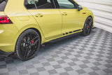 Maxton Design - Racing Durability Side Skirts Diffusers + Flaps Volkswagen Golf GTI / GTI Clubsport / GTE / R-Line MK8 Side Skirts Diffusers Maxton Design royalty-bespoke.myshopify.com