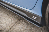 Maxton Design - Racing Durability Side Skirts Diffusers V.1 Hyundai I30N MK3 / MK3 FL Hatchback / Fastback