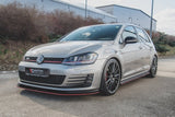 Maxton Design - Racing Durability Side Skirts Diffusers Volkswagen Golf GTI MK7 Side Skirts Diffusers Maxton Design royalty-bespoke.myshopify.com