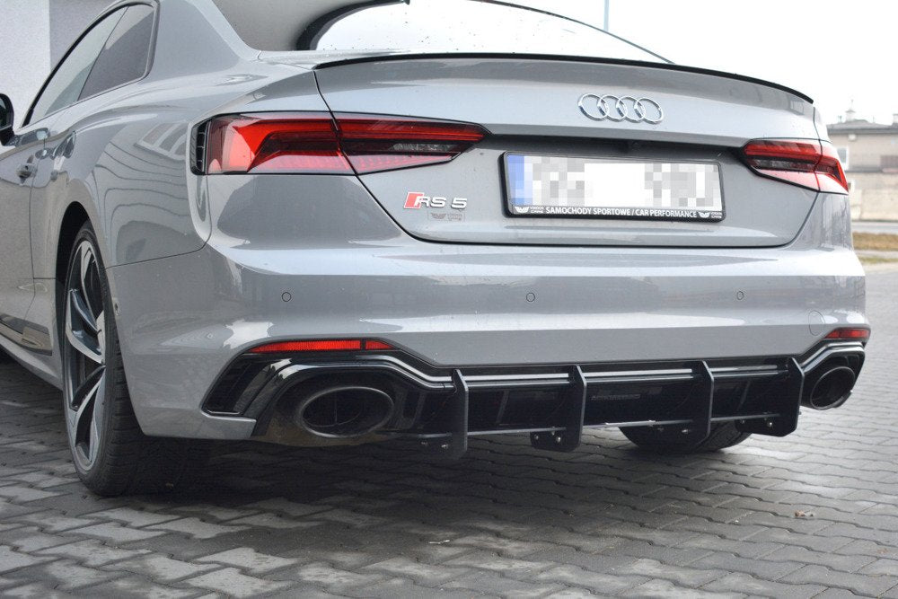 Maxton Design - Rear Diffuser V.2 Audi RS5 F5 Coupe / Sportback - AU ...