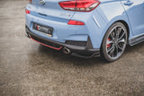 Maxton Design - Rear Side Splitters V.3 for Hyundai I30N MK3 Hatchback Rear Side Splitters Maxton Design royalty-bespoke.myshopify.com