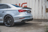 Maxton Design - Rear Valance Audi S3 8V FL Sedan Rear Diffuser Maxton Design royalty-bespoke.myshopify.com